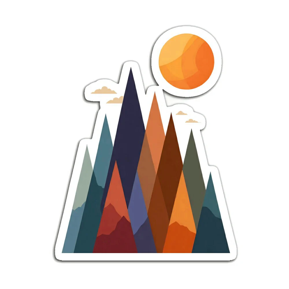 MOUNTAINS AND SUN
